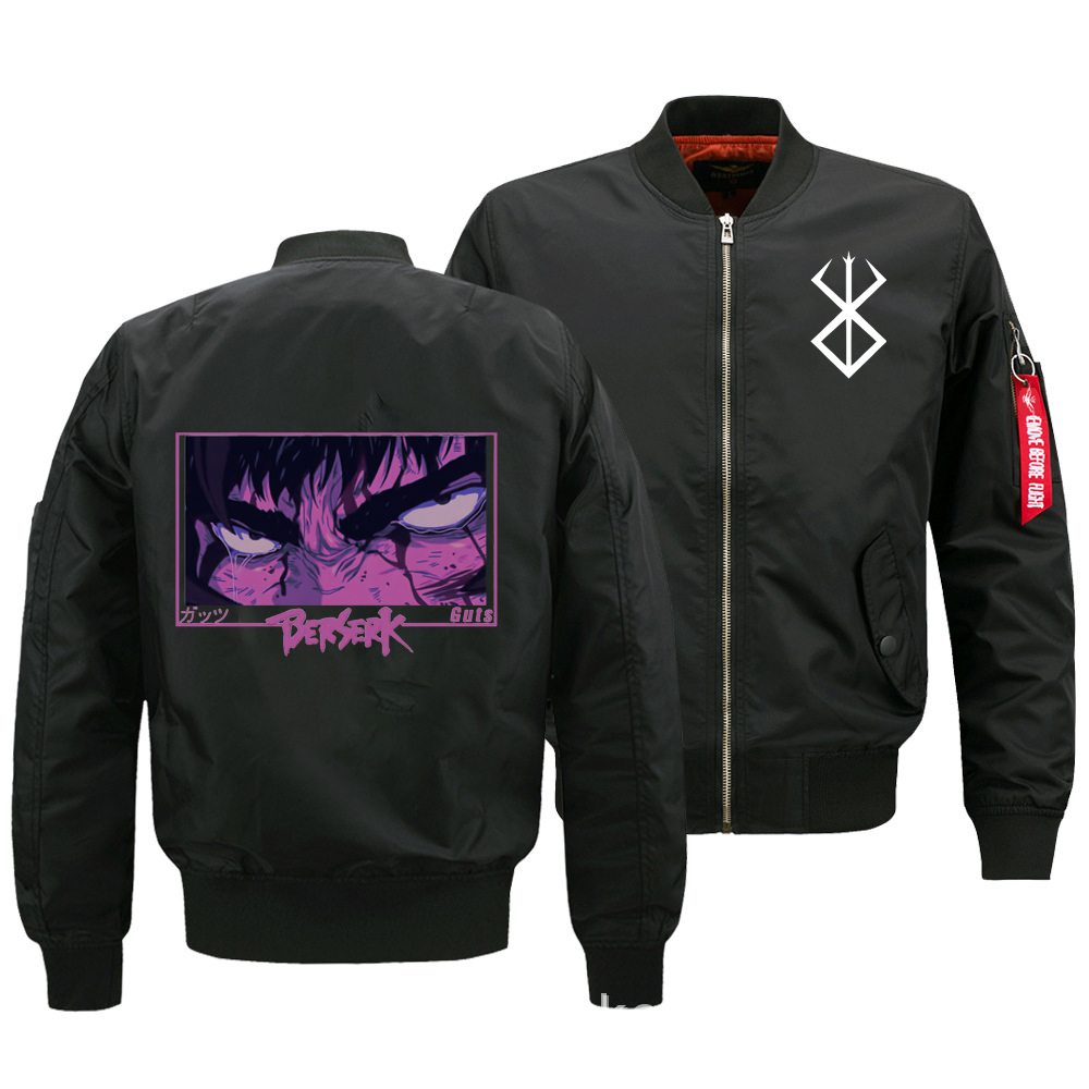 New for Men Anime Berserk Bomber Jacket