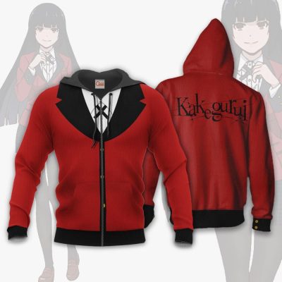 Yumeko Uniform Shirt Kakegurui Hoodie Jacket VA11