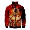Anime Baki 3D Printing Zip Jacket Men Women Long Sleeve Sweatshirt Stand Collar Design Jacket Spring 1 - Anime Jacket Shop