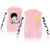 Anime Chainsaw Man Baseball Jacket Men Bomber Jacket Outerwear Harajuku Streetwear Hip Hop Baseball Uniform Casual 11 - Anime Jacket Store