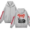Berserk Zipper Jackets Anime Guts Printed Sweatshirt Unisex Y2k Sweatshirts Hooded Jacket Coats Fleece Streetwear Top 24 - Anime Jacket Store