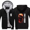 Dropshiping Winter Rainbow Six Siege Jacket Baseball Unisex Wool Liner Fleece Hoodie Thick zipper Sweatshirt For 8 - Anime Jacket Shop