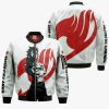 Gray Fullbuster Anime Manga Fairy Tail Silhouette 2 3D Bomber - Anime Jacket Shop
