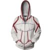 Hot Ordinal Scale Anime SAO Sword Art Online 3D Printed Cosplay Yuuki Asuna Mens Costume Hoodie - Anime Jacket Shop