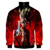 Ishagami Senku Dr. Stone Classic Red Dr.Stone Jacket Hoodie - Anime Jacket Shop