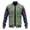Konoha Jonin Naruto Varsity Jacket FRONT Mockup - Anime Jacket Shop