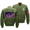 MA 1 Flight Bomber Jacket for Men Anime Berserk Print Casual Jackets Baseball Varsity College Pilot 4 - Anime Jacket Shop