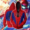 Marvel Spiderman Spider Peripheral 3D digital print Sweatshirts and hoodies boys Oversize zip hoodie clothes 6yrs 7 - Anime Jacket Shop
