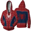 Marvel Spiderman Spider Peripheral 3D digital print Sweatshirts and hoodies boys Oversize zip hoodie clothes 6yrs 8 - Anime Jacket Store