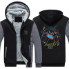 Mob Psycho 100 Manga Hoodies Jacket For Men Thick Fleece Warm Anime Coat Sweatshirt Male Novelty - Anime Jacket Shop