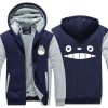 My Neighbor Totoro Hoodie Jacket Coat Winter Fleece Thick Warm Sweatshirts Long Sleeve Plus Size 3 - Anime Jacket Store