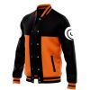 Shipuuden Naruto Varsity Jacket F RIGHT Mockup - Anime Jacket Shop