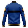 Yusei Fudo Yugioh Varsity Jacket BACK Mockup - Anime Jacket Shop