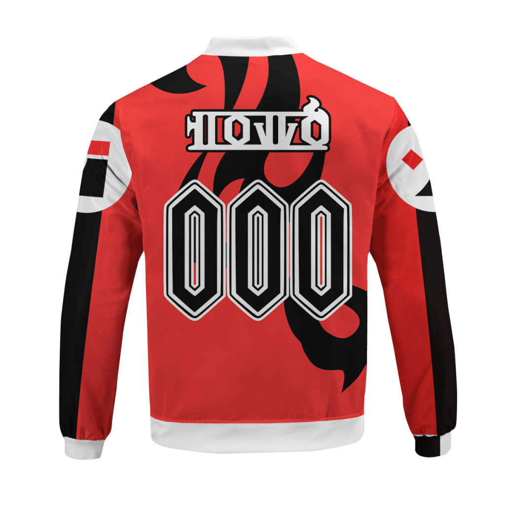 personalized pokemon fire uniform bomber jacket 567569 - Anime Jacket Shop