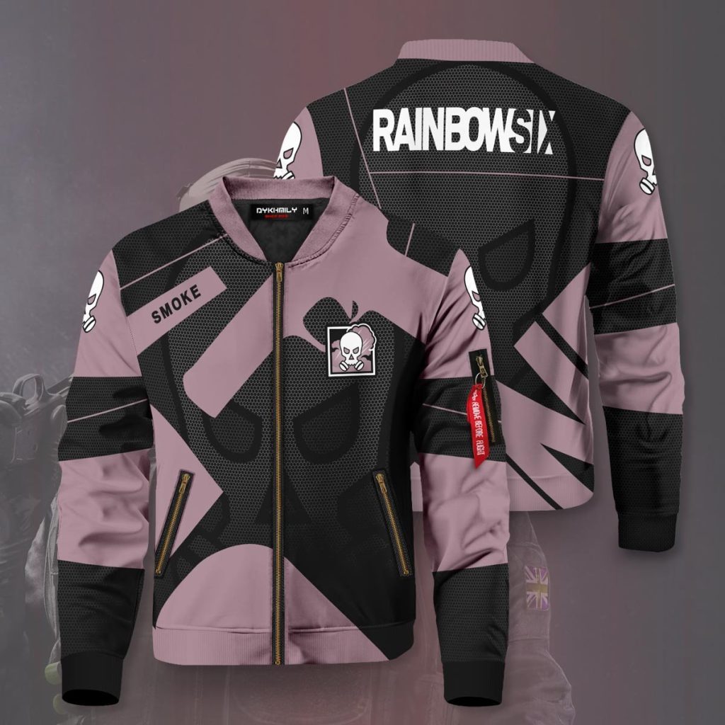 rainbow six siege smoke bomber jacket 919124 - Anime Jacket Store