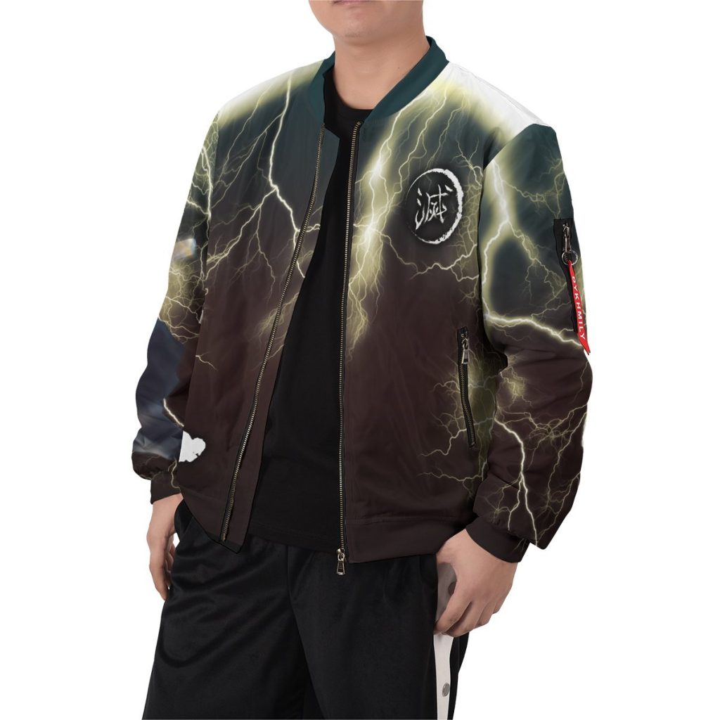 thunderclap flash style bomber jacket 489336 - Anime Jacket Shop