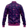 Menacing Aura Pattern JBA Varsity Jacket BACK Mockup - Anime Jacket Shop