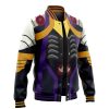 Momonga Overlord Varsity Jacket 3L F LEFT Mockup - Anime Jacket Store