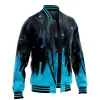 Shadow Monarch Solo Leveling Varsity Jacket 3L F LEFT Mockup - Anime Jacket Store