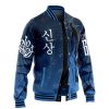 Statue of God Solo Leveling Varsity Jacket 3L F LEFT Mockup - Anime Jacket Store