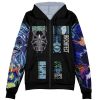 god Zip Hoodie Front Mockup - Anime Jacket Store