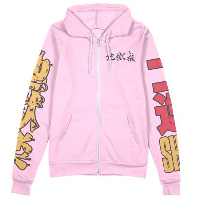 shion Zip Hoodie Front Mockup - Anime Jacket Store